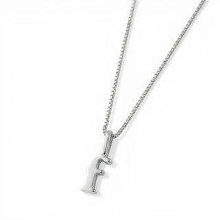Colar Sign 1 Pingente Banhado a Prata 925