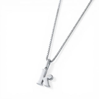Colar Sign 1 Pingente Banhado a Prata 925