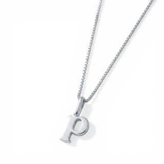 Colar Sign 1 Pingente Banhado a Prata 925