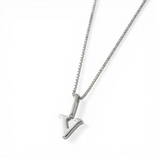 Colar Sign 1 Pingente Banhado a Prata 925